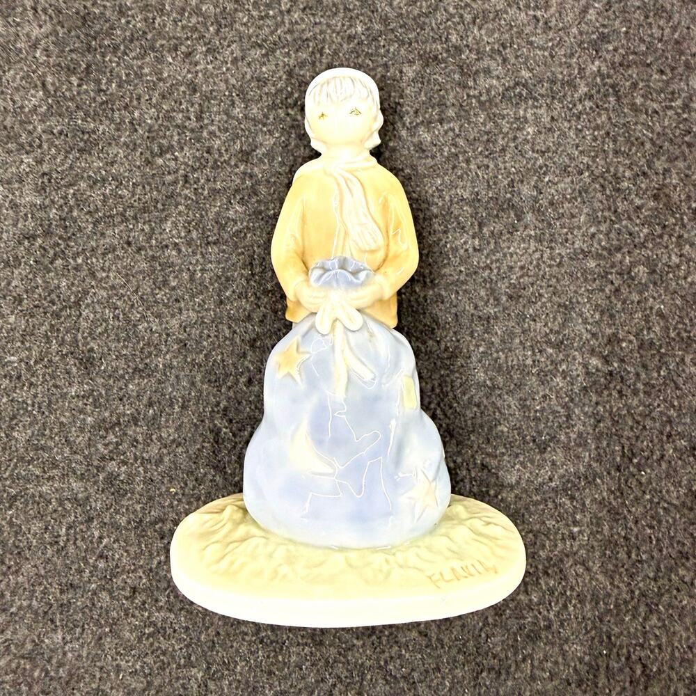 Roman The Dream Maker Figurine Flavia Weedn 1983 Porcelain Blue Star Dress 5"